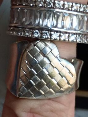 Vintage Solid 14k Italy Milor Ring